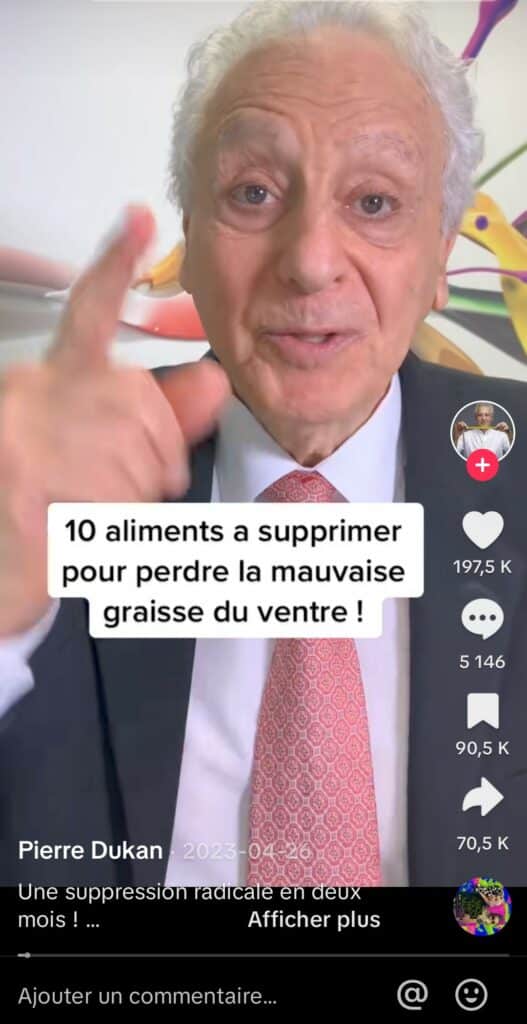 Le phénomène Pierre Dukan : de la controverse au succès sur TikTok